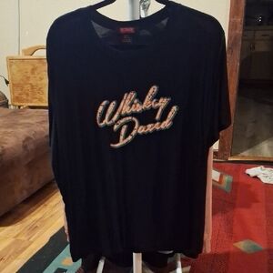 Whiskey Dazed Graphic Tee - Black - (Brand: Unknown)
